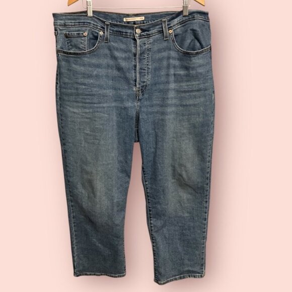 Levis Ribcage Jeans - Picture 1 of 12